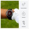 imageGarmin Approach S44 Essential Golf GPS Smartwatch AMOLED Display OnCourse Features Silver Aluminum Bezel with Black Silicone BandIvory