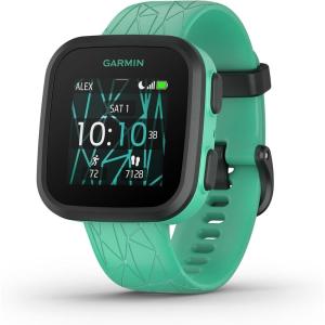 imageGarmin Bounce Kids Smartwatch TwoWay Text and Voice Messaging Location Tracking Lilac FloralGreen