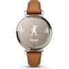 imageGarmin Lily 2 Small and Stylish Smartwatch Hidden Display Patterned Lens Up to 5 Days Battery Life CoconutTan