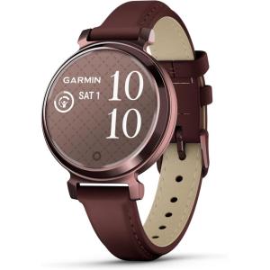 imageGarmin Lily 2 Small and Stylish Smartwatch Hidden Display Patterned Lens Up to 5 Days Battery Life CoconutMulberry