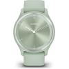 imageGarmin vivomove Sport Hybrid Smartwatch Health and Wellness Features Touchscreen BlackCool MintSilver