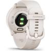 imageGarmin vivomove Sport Hybrid Smartwatch Health and Wellness Features Touchscreen BlackIvoryPeach Gold