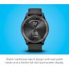 imageGarmin vvomove Trend Stylish Hybrid Smartwatch LongLasting Battery Life Dynamic Watch Hands and Touchscreen Display BlackBlack