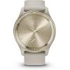 imageGarmin vvomove Trend Stylish Hybrid Smartwatch LongLasting Battery Life Dynamic Watch Hands and Touchscreen Display BlackFrench Gray