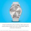 imageGarmin vvomove Trend Stylish Hybrid Smartwatch LongLasting Battery Life Dynamic Watch Hands and Touchscreen Display BlackMist Gray