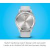 imageGarmin vvomove Trend Stylish Hybrid Smartwatch LongLasting Battery Life Dynamic Watch Hands and Touchscreen Display BlackMist Gray