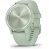 imageGarmin vivomove Sport Hybrid Smartwatch Health and Wellness Features Touchscreen BlackCool MintSilver