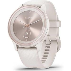 imageGarmin vivomove Sport Hybrid Smartwatch Health and Wellness Features Touchscreen BlackIvoryPeach Gold