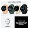 imageGarmin vvoactive 6 Health and Fitness GPS Smartwatch AMOLED Display Up to 11 Days of Battery Lunar Gold with Bone BandMetallic Jasper Green with Jasper Green band