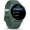 imageGarmin vvoactive 6 Health and Fitness GPS Smartwatch AMOLED Display Up to 11 Days of Battery Lunar Gold with Bone BandMetallic Jasper Green with Jasper Green band