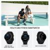 imageGarmin vvoactive 6 Health and Fitness GPS Smartwatch AMOLED Display Up to 11 Days of Battery Lunar Gold with Bone BandSlate with Black band