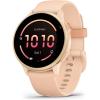 imageGarmin vvoactive 6 Health and Fitness GPS Smartwatch AMOLED Display Up to 11 Days of Battery Lunar Gold with Bone BandMetallic Pink Dawn with Pink Dawn band