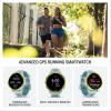 imageGarmin Forerunner 570 42mm Advanced GPS Running and Triathlon Smartwatch AMOLED Display Training and Recovery Features Raspberry Aluminum with Translucent BoneMango BandAmp Yellow with Whitestone