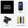 imageGarmin Forerunner 970 Premium GPS Running and Triathlon Smartwatch AMOLED Display Builtin LED Flashlight Carbon Gray DLC Titanium with Black Case and BlackTranslucent Whitestone BandBlack