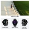 imageGarmin Forerunner 970 Premium GPS Running and Triathlon Smartwatch AMOLED Display Builtin LED Flashlight Carbon Gray DLC Titanium with Black Case and BlackTranslucent Whitestone BandBlack