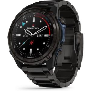 imageGarmin Descent Mk3i Dive Computer and Multisport GPS Smartwatch Air Integration BlackBlack Titanium