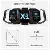 imageGarmin Venu X1 Thin and Lightweight GPS Smartwatch AMOLED Display Advanced Health and Fitness Features Black with Slate Titanium Caseback and Black ComfortFit Nylon BandBlack