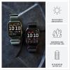 imageGarmin Venu X1 Thin and Lightweight GPS Smartwatch AMOLED Display Advanced Health and Fitness Features Black with Slate Titanium Caseback and Black ComfortFit Nylon BandMoss