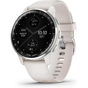 imageGarmin D2 Air X10 Touchscreen Aviator Smartwatch with GPS Aviation Weather Call and Text Health and Wellness Features and More IvoryIvory
