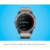 imageGarmin quatix 7 Standard Edition Marine GPS Smartwatch Tide Changes and Anchor Drag Alerts Waypoint MarkingSolar