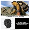 imageGarmin Instinct Crossover AMOLED Rugged Hybrid GPS Smartwatch with Analog Watch Hands and Bright AMOLED Display BronzeSunburst with Cocoa Silicone BandBlack