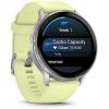 imageGarmin Venu 4 45mm Advanced Health and Fitness GPS Smartwatch Bright and Colorful Display Builtin Flashlight 12 Days of Battery Life Slate with Black Silicone BandCitron