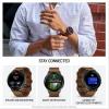 imageGarmin Venu 4 45mm Advanced Health and Fitness GPS Smartwatch Bright and Colorful Display Builtin Flashlight 12 Days of Battery Life Slate with Black Silicone BandBlack and Brown