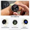 imageGarmin Venu 4 45mm Advanced Health and Fitness GPS Smartwatch Bright and Colorful Display Builtin Flashlight 12 Days of Battery Life Slate with Black Silicone BandLunar Gold and Bone