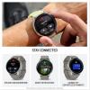 imageGarmin Venu 4 45mm Advanced Health and Fitness GPS Smartwatch Bright and Colorful Display Builtin Flashlight 12 Days of Battery Life Slate with Black Silicone BandSilver Gray