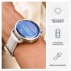 imageGarmin Venu 4 45mm Advanced Health and Fitness GPS Smartwatch Bright and Colorful Display Builtin Flashlight 12 Days of Battery Life Slate with Black Silicone BandLunar Gold and Light Sand