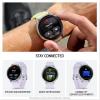 imageGarmin Venu 4 45mm Advanced Health and Fitness GPS Smartwatch Bright and Colorful Display Builtin Flashlight 12 Days of Battery Life Slate with Black Silicone BandPeriwinkle