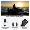imageGarmin Force Current Kayak Trolling Motor with Power Steer Foot Pedals Simple Installation Wireless IntegrationNo Pedals