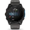imageGarmin D2 Mach 2 51mm Touchscreen Aviator Smartwatch with GPS Moving Map Aviation Weather Health and Wellness Features Flashlight and More Carbon Gray DLC Titanium with Vented Bracelet
