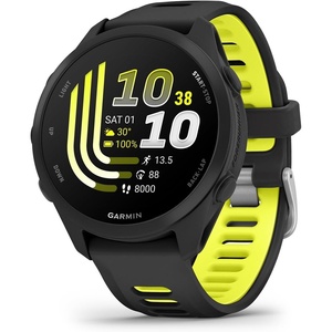 image:imageGarmin Forerunner 170 GPS Running Smartwatch Advanced Training Metrics and Recovery Insights Black with BlackAmp Yellow Band