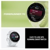 image:imageGarmin Forerunner 70 EasytoUse GPS Running Smartwatch Advanced Training Metrics and Recovery Insights Up to 13 Days of Battery Life BlackCitron