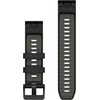 image:imageGarmin QuickFit 20mm BlackPebble Gray Silicone BandBlackPebble Gry