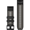image:imageGarmin QuickFit 20mm BlackPebble Gray Silicone BandBlackPebble Gry
