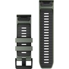 image:imageGarmin QuickFit 20mm BlackPebble Gray Silicone BandWillowGraphite