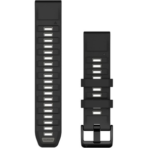 image:imageGarmin QuickFit 20mm BlackPebble Gray Silicone BandBlackPebble Gry