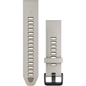 image:imageGarmin QuickFit 20mm BlackPebble Gray Silicone BandFog GryDark Sndstn
