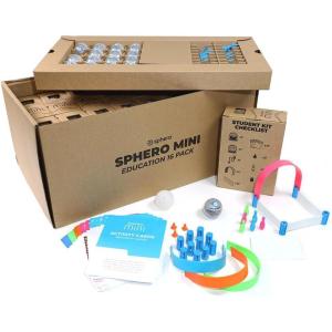 imageSphero Mini 16Pack  16 AppEnabled Programmable Robot Balls  Coding ampamp STEAM Learning Kit for Classrooms  Programming for Beginners  Introduce Computer Science ampamp Coding  Ages 8
