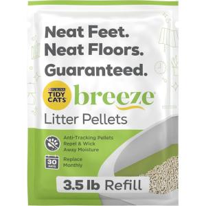 imagePurina Tidy Cats Litter Pellets Breeze Refill Litter Pellets in Recyclable Box  6 35 lb BagsOriginal Pellets