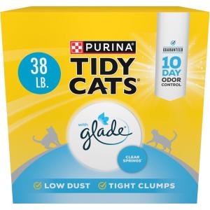 imagePurina Tidy Cats Clumping Multi Cat Litter Glade Clear Springs  38 lb Box38lb Box Pack of 1