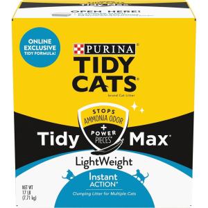 imagePurina Tidy Cats LightWeight Clumping Cat Litter Tidy Max Instant Action Formula  17 lb Box17 Pound Pack of 1