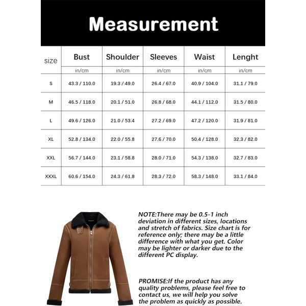 Bellivera Mens Faux Fur Suede Leather Plus Size Coat, Spring and Winter Fashion Thicken Warm Outwear Sherpa Jacket