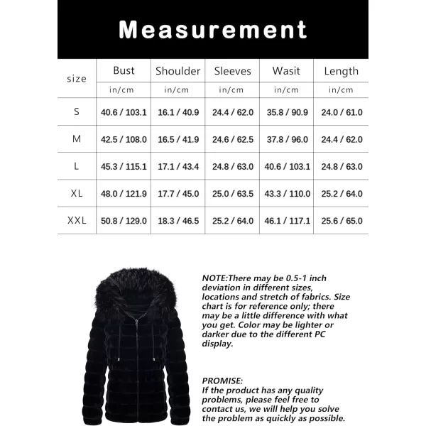 Bellivera Women Double Sided Faux Fur Jacket Spring and Winter Fashion Reversible Hood Puffer Coat with Fur Collar