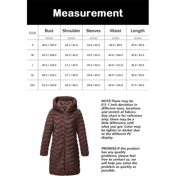 Bellivera Women Faux Fur Coat Long Sleeve Fuzzy Winter Hooded Open Front Jacket with Two Big Hand Pockets