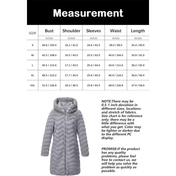 Bellivera Women Faux Fur Coat Long Sleeve Fuzzy Winter Hooded Open Front Jacket with Two Big Hand Pockets