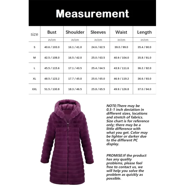 Bellivera Women Faux Fur Coat Long Sleeve Fuzzy Winter Hooded Open Front Jacket with Two Big Hand Pockets