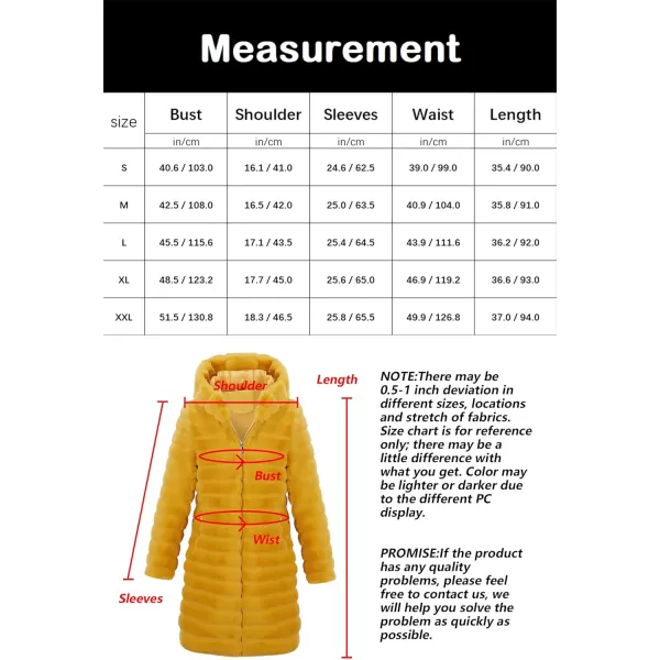 Bellivera Women Faux Fur Coat Long Sleeve Fuzzy Winter Hooded Open Front Jacket with Two Big Hand Pockets